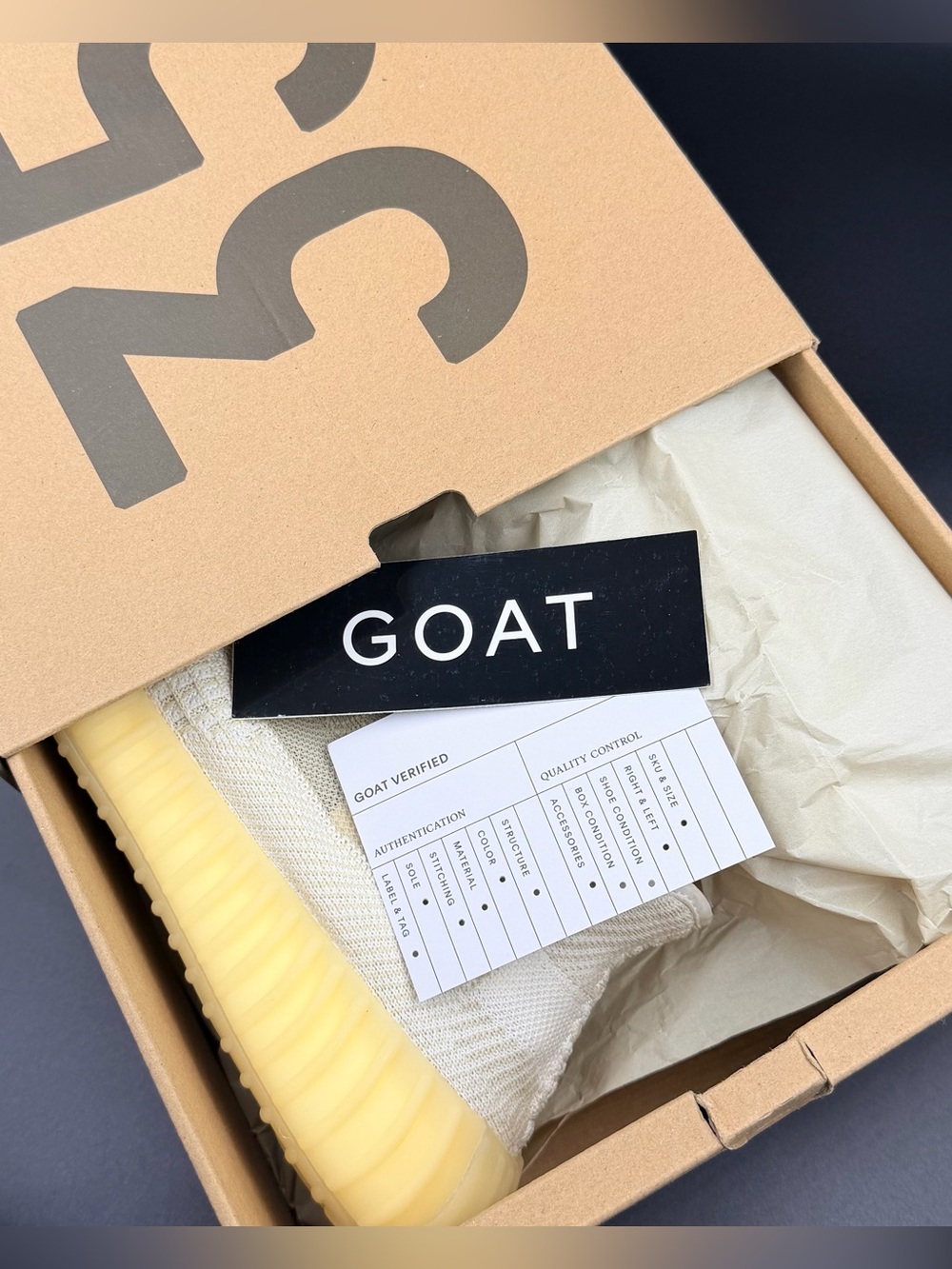 AUTHENTIC adidas Yeezy Boost 350 V2 'Natural'